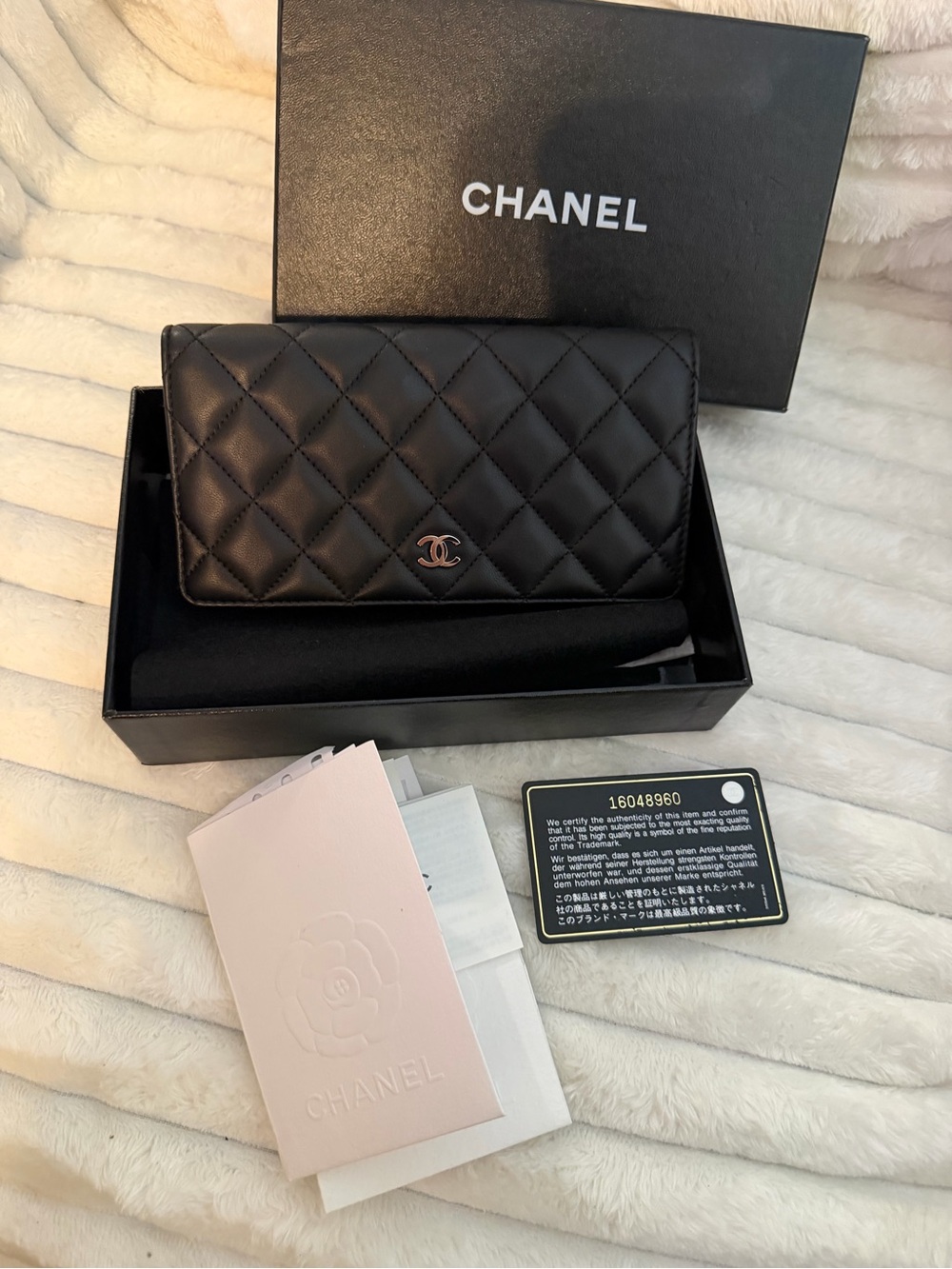 CHANEL Classic Full Set Long Flap Wallet